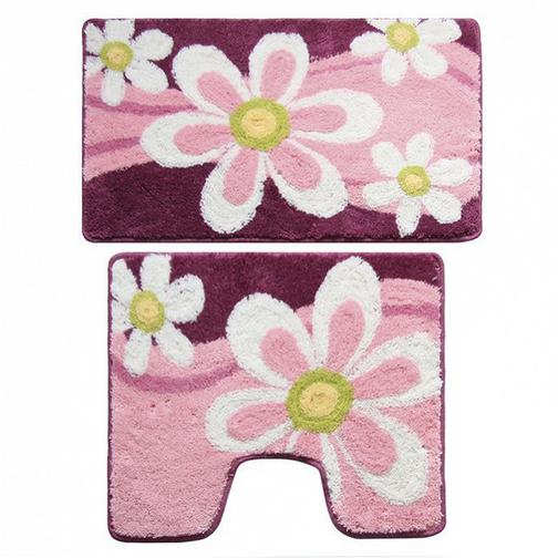 Набор ковриков для ванной комнаты Milardo 360PA68M13 38112530
