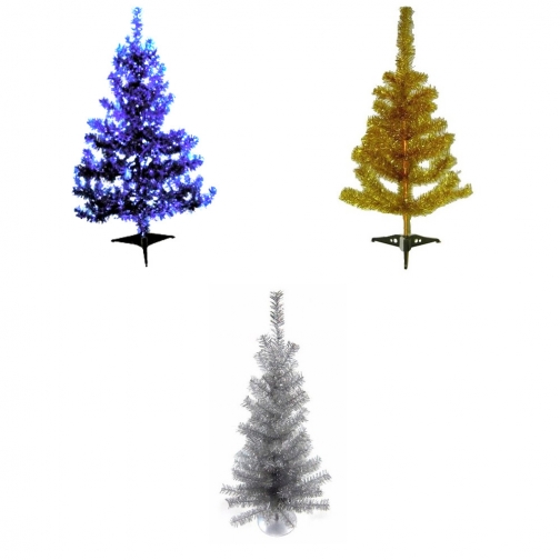 Новогодняя елка из фольги, 60 см Snowmen 37722601