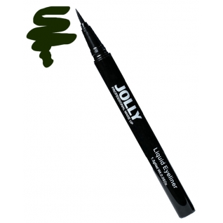 JOLLY Подводка-маркер Liquid Eyeliner Green