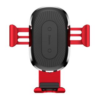 Беспроводное зарядное Baseus Wireless Charger Gravity Car Mount Red