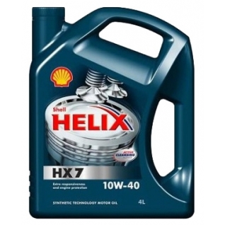 Моторное масло SHELL Helix HX7 10w-40 4 литра