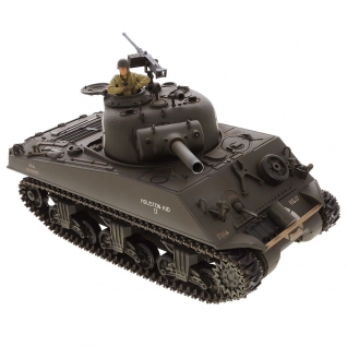 Танк р/у US M4A3 Sherman (на бат., звук, свет, стреляет), 1:24 VSP