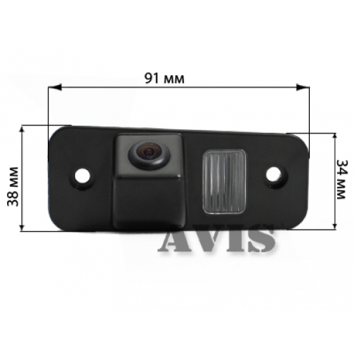 CMOS штатная камера заднего вида AVIS AVS312CPR для HYUNDAI SANTA FE II (2006-2012) (#028) 832743 2