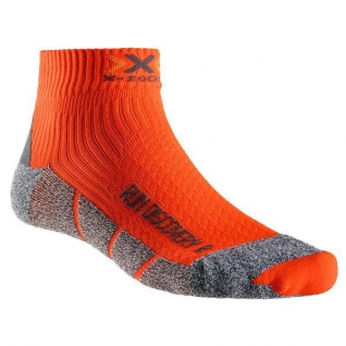 X-Bionic Носки X-Socks Running Discovery 2.1, цвет оранжево-черный