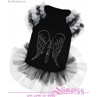 Платье "Diam Angel" черное (S)