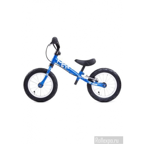 Детский беговел Yedoo Fifty 50 B-BRALE (синий) с надувными колесами 12