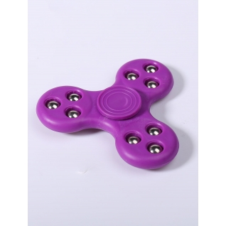 Пластиковый спиннер для рук Roller Ball, фиолетовый Fidget Spinner