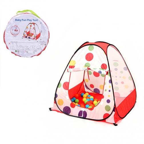 Детская палатка Baby Fun Play Tent в сумке, 90 х 90 см Shantou 37718544