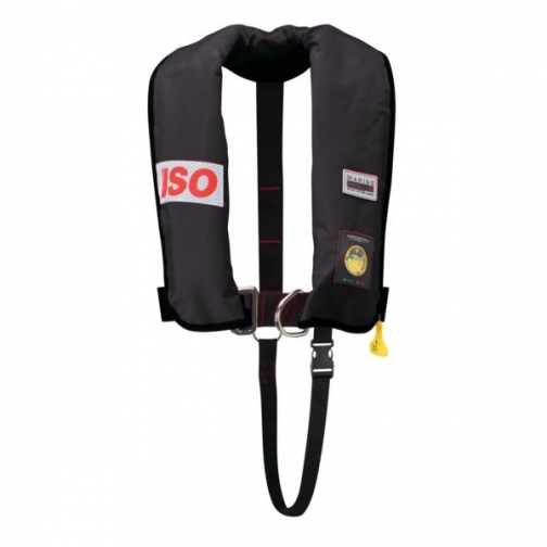Marinepool Автоматический спасательный жилет Marinepool ISO Security 165N черный для веса более 40 кг 1206118