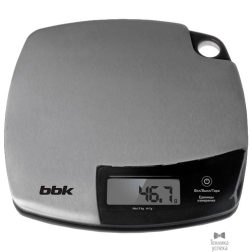 Bbk Весы кухонные BBK KS153M, серый/черный 38050739