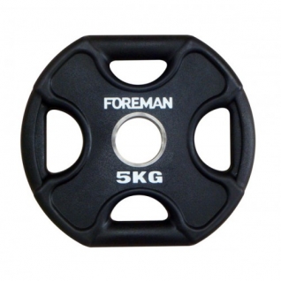 Foreman Диск X-Training уретановый FOREMAN FM/UPX-5KG-BK (5 кг)