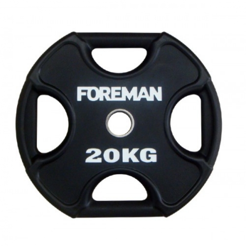 Foreman Диск X-Training уретановый FOREMAN FM/UPX-20KG-BK (20 кг) 5754331