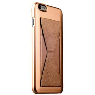 Накладка-подставка iBacks Bowknot Series PC Case для iPhone 6s Plus/ 6 Plus (5.5) (60337) Champagne gold