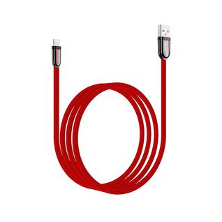 USB дата-кабель Hoco U74 Grand charging data cable for Lightning 2.4A (1.2 м) Красный