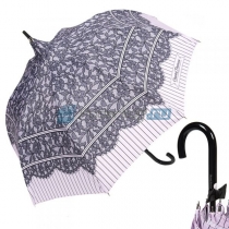 Зонт-трость "Прогулка" фиолетовый