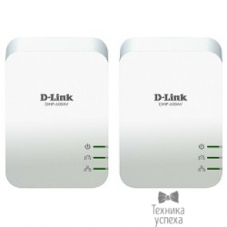 D-Link D-Link DHP-601AV/B1A Комплект из двух PowerLine-адаптеров DHP-600AV