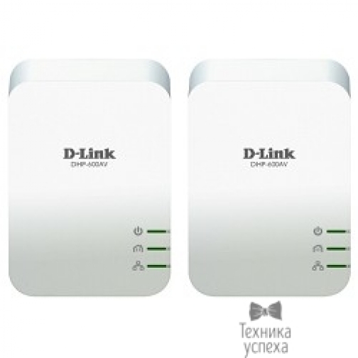 D-Link D-Link DHP-601AV/B1A Комплект из двух PowerLine-адаптеров DHP-600AV 5802410