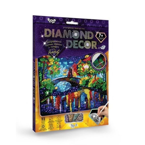 Алмазная мозаика без подрамника Diamond Decor - Рандеву, круглые элем. Данко Тойс / Danko Toys 37730684