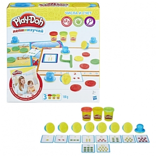 Пластилин Hasbro Play-Doh Hasbro Play-Doh B3406 Игровой набор &quot;Цифры и числа&quot;