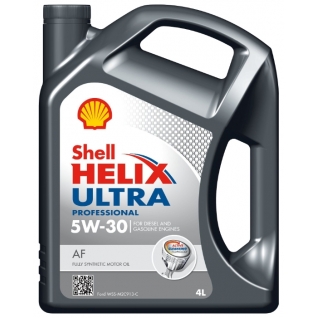 Моторное масло SHELL Helix Ultra Professional AF 5w-30 4 литра