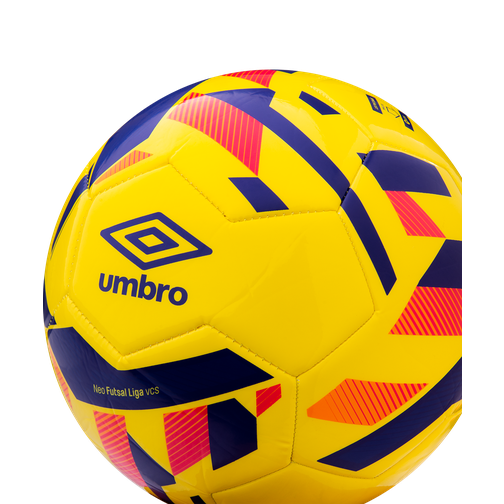 Мяч футзальный Umbro Neo Futsal Liga 20946u, №4, желтый/синий/оранжевый/красный (4) 42220089 2