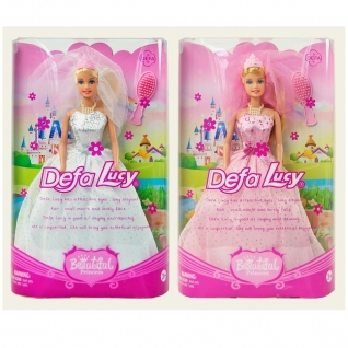 Кукла "Дефа Люси" - Прекрасная принцесса в свадебном платье, 29 см Defa Lucy