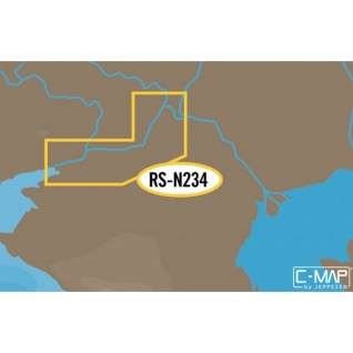 Карта C-MAP MAX-N RS-N234 (ВОЛГА. ВОЛГО-ДОНСКОЙ КАНАЛ)