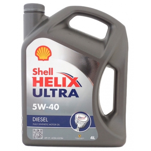 Моторное масло SHELL Helix Diesel Ultra 5w-40 4 литра 5927346