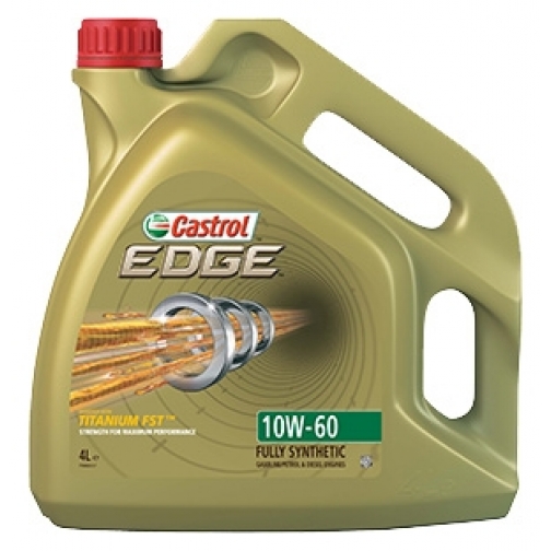Моторное масло CASTROL EDGE Titanium 10W60 A3/B4 синтетическое 4 литра 5927000