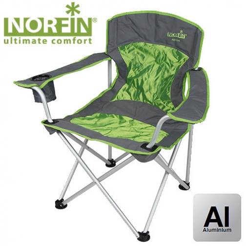 Кресло складное Norfin VERDAL NF алюминиевое (+ Антисептик-спрей для рук в подарок!) 37601013