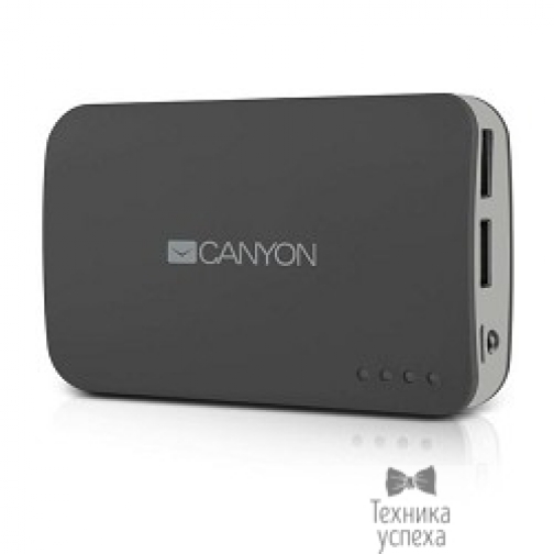 Canyon CANYON CNE-CPB78DG Dark grey color portable battery charger with 7800mAh, micro USB input 5V/1A and USB output 5V/1A(max.) 6878451