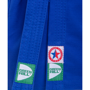 Куртка для самбо Green Hill Js-302, синяя, р.4/170