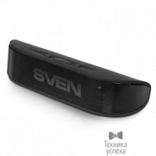 Sven SVEN PS-70BL черный Радиус действия – до 10 метров, Bluetooth, Время работы от аккумулятора – до 7 часов