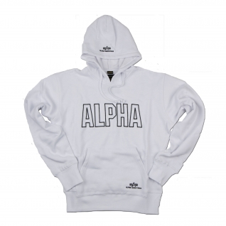 Alpha Industries Толстовка Alpha Industries Track, цвет белый