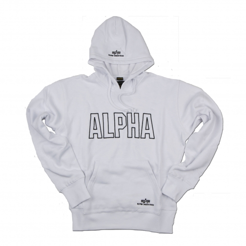 Alpha Industries Толстовка Alpha Industries Track, цвет белый 5024325