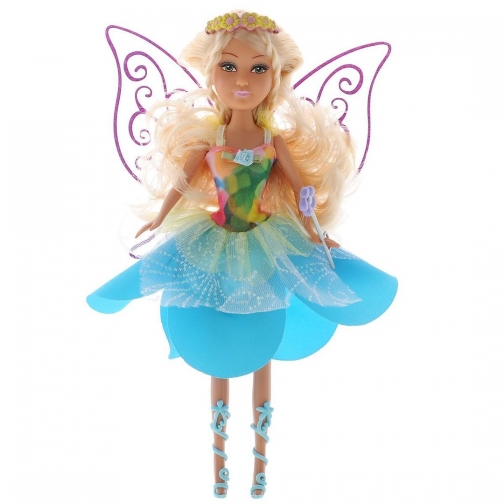 Кукла Brilliance Fair с цветочной диадемой и волшебной палочкой, 26.7 см ABtoys 37704284 4