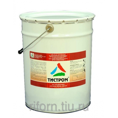 Тистром - полиуретановый лак для бетона 9067