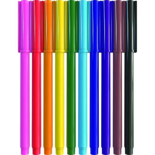 Соединяющиеся фломастеры ColorClicks, 10 шт Crayola 37708644 2