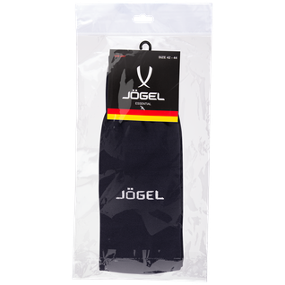Гетры футбольные Jögel Essential Ja-006, черный/серый размер 38-41