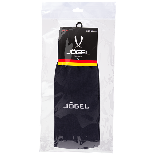 Гетры футбольные Jögel Essential Ja-006, черный/серый размер 38-41 42222594