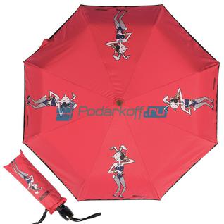 Зонт складной "Плейбой", красный