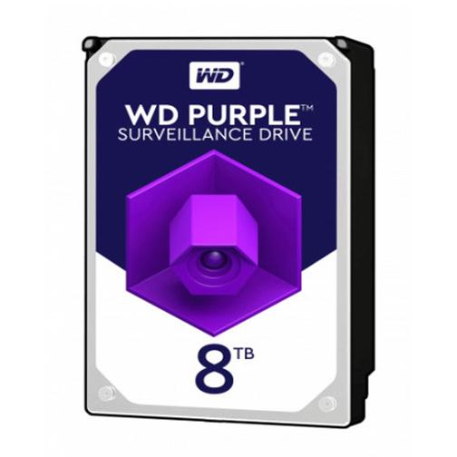 Western digital 8TB WD Purple (WD82PURX) Serial ATA III, 7200- rpm, 256Mb, 3.5