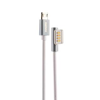 USB дата-кабель Remax Emperor Series Cable (RC-054m) MicroUSB 2.1A круглый (1.0 м) Белый