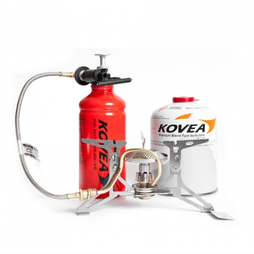 Горелка мультитопливная Kovea Dual Max Stove 2.6 кВт (KB-N0810) бензиновая и ... 1391258