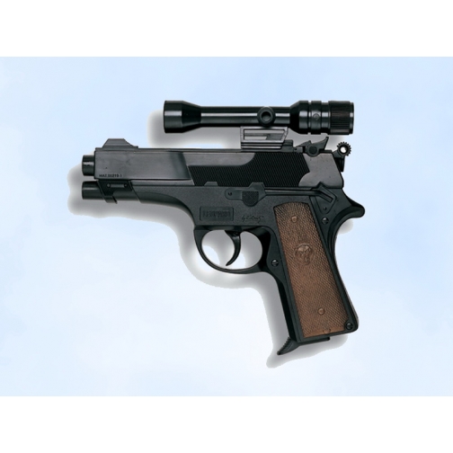 Пистолет с пульками Leopardmatic, 17.5 см Edison 37709341