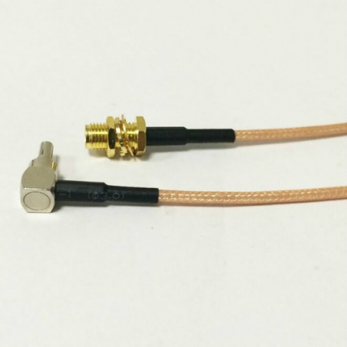 Пигтейл CRC9-SMA (female) - 1м - кабельная сборка 6405826 1