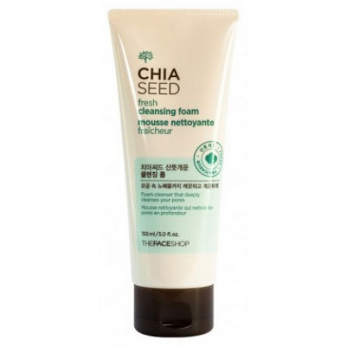 THE FACE SHOP - Пенка для умывания увлажняющая Chia Seed Fresh Cleansing Foam 37692822