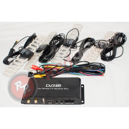 Автомобильный цифровой HD ТВ-тюнер Redpower DT9 RedPower 833477