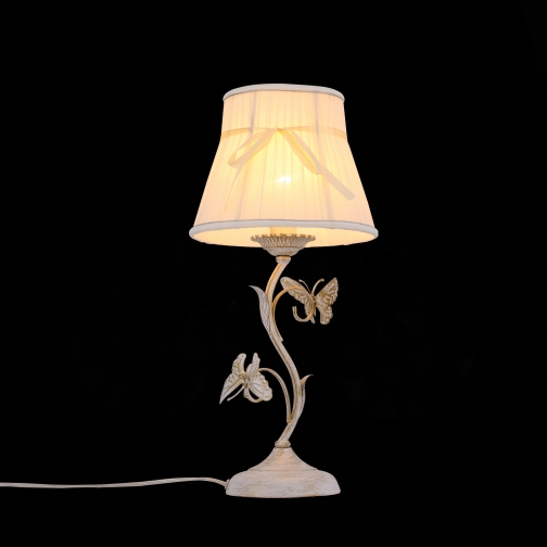 Настольная лампа St Luce Белый с золотом/Белый E14 1*40W 37397100 2