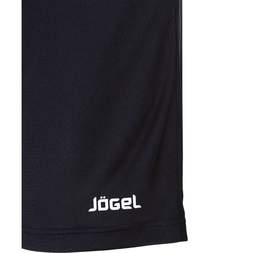 Шорты тренировочные Jögel Jts-1140-061, полиэстер, черный/белый размер L 42222453